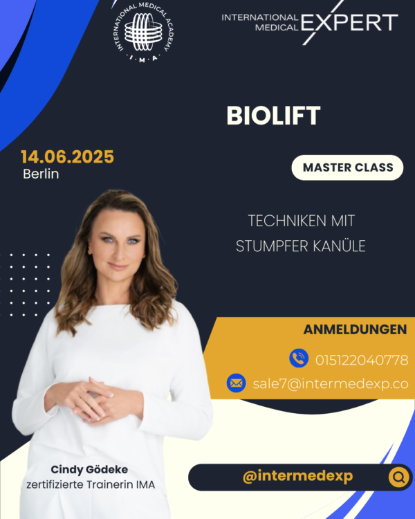 Biolift Techniken mit stumpfer Kanüle Berlin 14.06.25